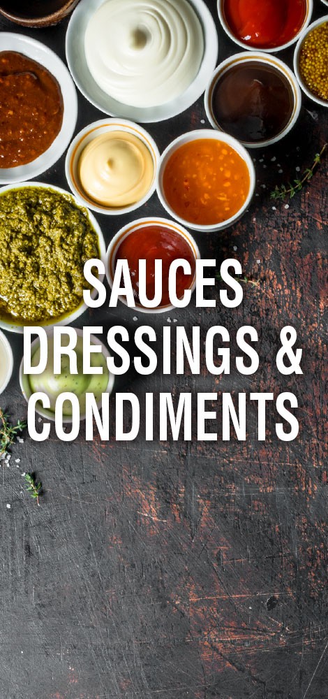 Sauces, Dressings & Condiments